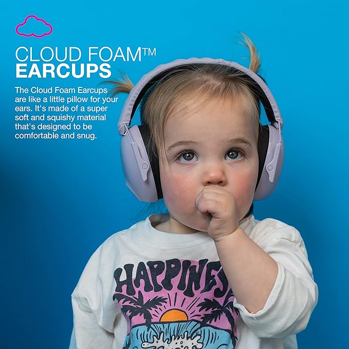 JLab JBuddies Protect Earmuffs, Headband for Infants to Teens, Hearing Protection