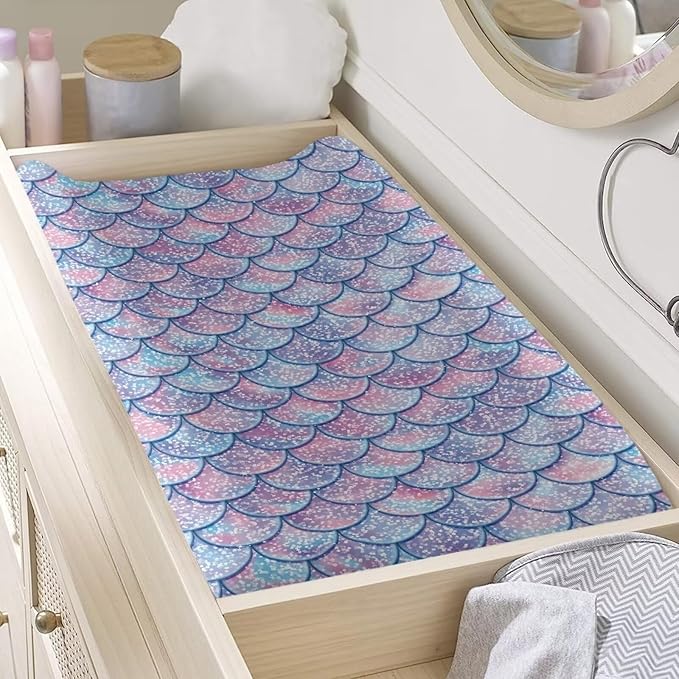 Changing Pad Covers for Boys Girls Carddle Sheet Set for Baby Boys Girls Breathable & Washable Cover