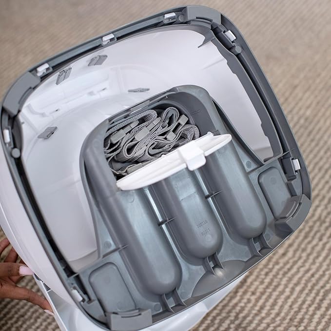 Ingenuity Baby Base 2-in-1 Booster Feeding and Floor Seat with Self-Storing Tray - Mist