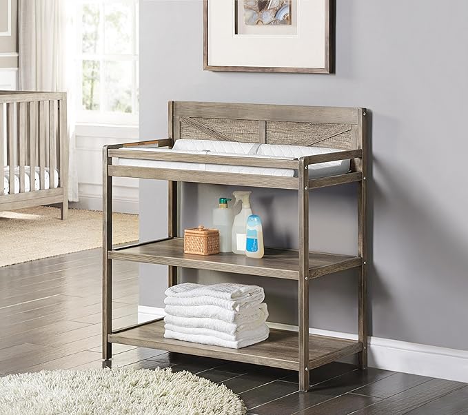 Suite Bebe Barnside Changing Table in Vintage Chestnut