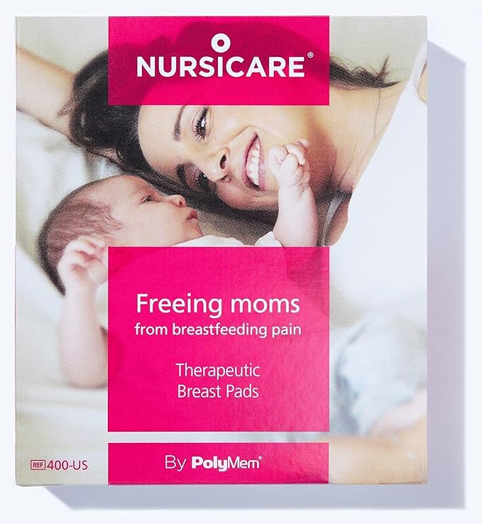 Nursicare Therapeutic Breast Pads for Wounded, Cracked, Painful Nipples, Pack of 6 Each