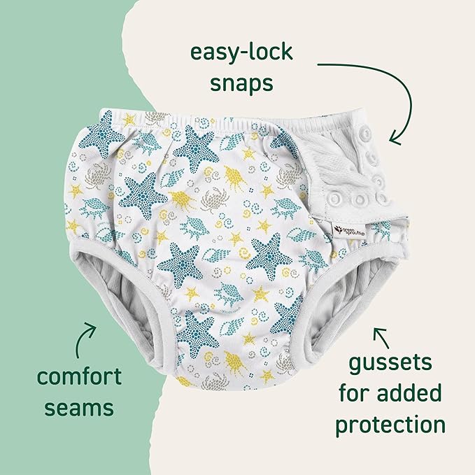 Eco Snap Diaper with Gussets