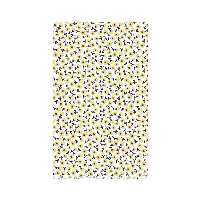 Hudson Baby Unisex Baby Cotton Flannel Burp Cloths, Blush Navy Floral 10-Pack, One Size