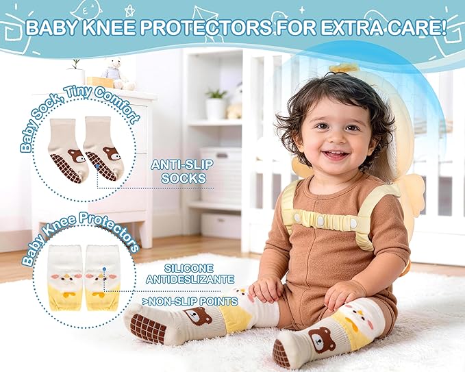 Baby Walker Head Protector BackpackToddler Adjustable Baby Head Protection Backpack (Style I)