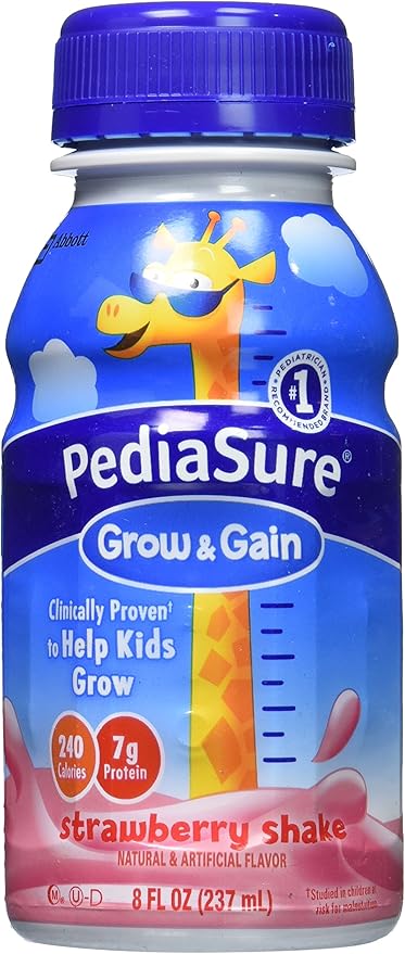 Abbott Pediasure Strawberry Shake, 24 Count