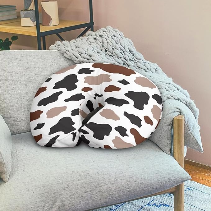 Dark Color Cow Stripes Nursing Pillow Cover Baby Breastfeeding Slipcover Infant Newborn Nursery Bottle Pillowcase Baby Essentials