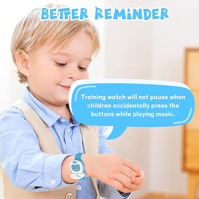 BEN NEVIS NN Potty Training Watch, Potty Timer Toilet Shape and LED Colorful Lights, Toddler Toilet Training Aid, Remind Toddler to Go to The Toilet, Best Gift for Toddlers