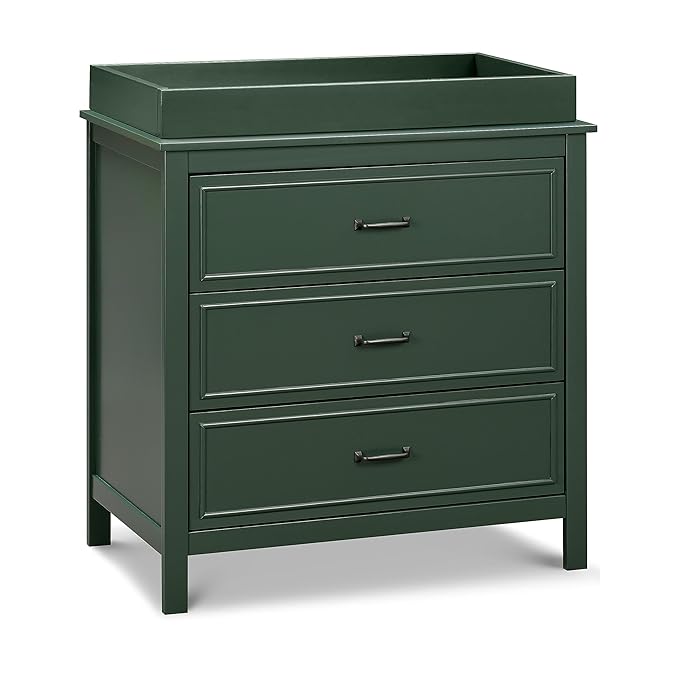 Davinci Universal Removable Changing Tray (M0219) in Forest Green