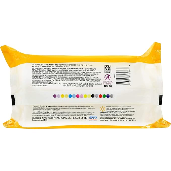 Parent's Choice 80ct Fresh Scent Baby Wipes