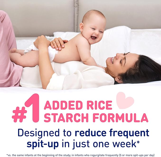 Enfamil A.R. Infant Formula, Proven to Reduce Reflux & Spit-Up in 1 Week, with Iron, DHA for Brain Development, Probiotics for Digestive & Immune Health, Powder Can, 27.4 Oz