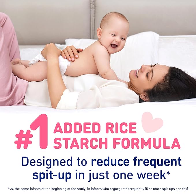 Enfamil A.R. Infant Formula,Clinically Proven to Reduce Reflux & Spit-Up in 1 Week, with Iron, DHA for Brain Development,Probiotics to Support Digestive & Immune Health, PowderTub,19.5 Oz (Pack of 3)