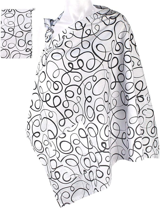 LK Baby Breastfeeding Nursing Cover Apron – Soft Cotton Privacy Cover with Rigid Neckline, Adjustable Strap & Travel Bag
