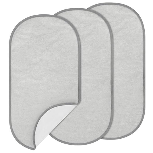 Accmor 3 Pack Waterproof Changing Pad Liners, Reusable Portable Diaper Changing Pad Covers