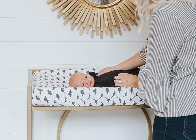 Copper Pearl Premium Knit Changing Pad Cover Soft, Stylish, and Universal Fit for All Standard Diaper Changing Pads, Trendy Design Changing Pad Covers, Wild