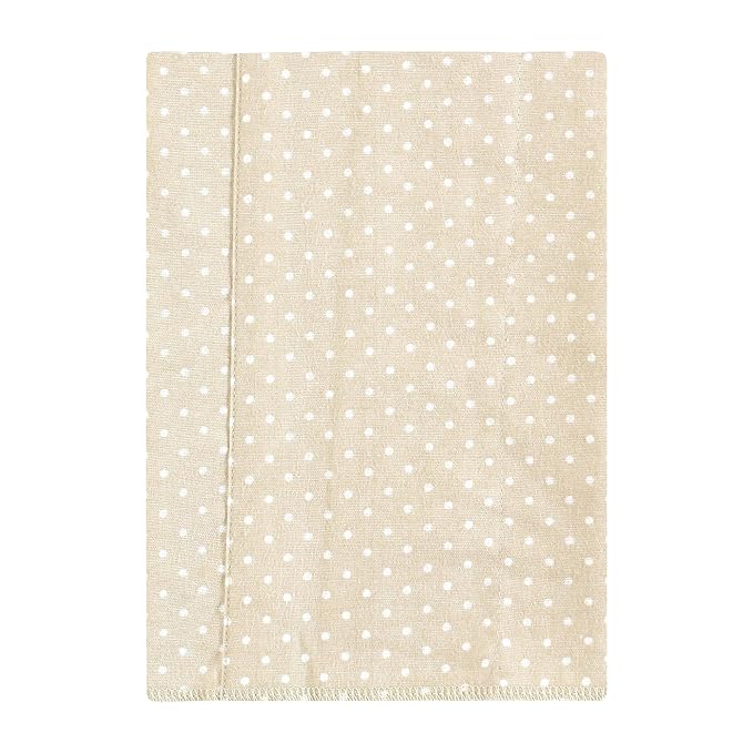 Hudson Baby Unisex Baby Cotton Flannel Burp Cloths, Pink Taupe Bear, One Size