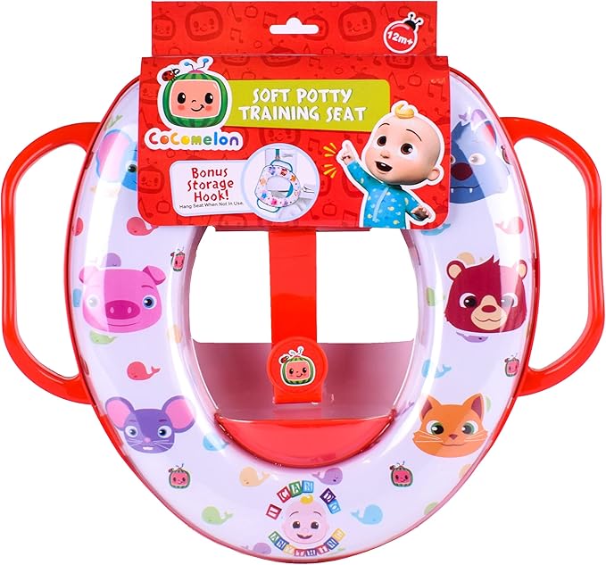 CoComelon Soft Potty Training Seat, Red