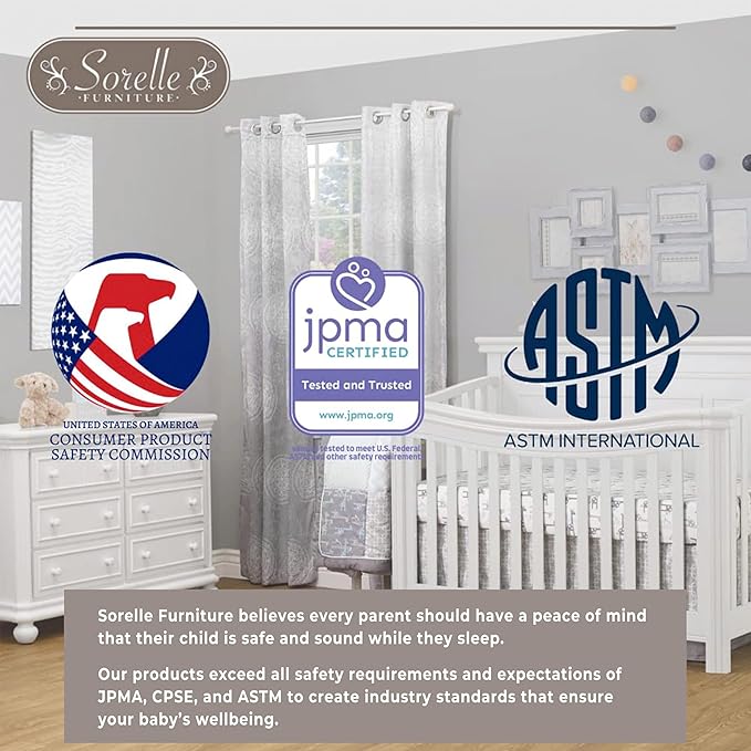 Sorelle Furniture Toddler and Full-Size Bed Adult Rails, Wood Bed Rail & Crib Conversion Kit, Converts Crib to Toddler or Full Bed, # 148 - White