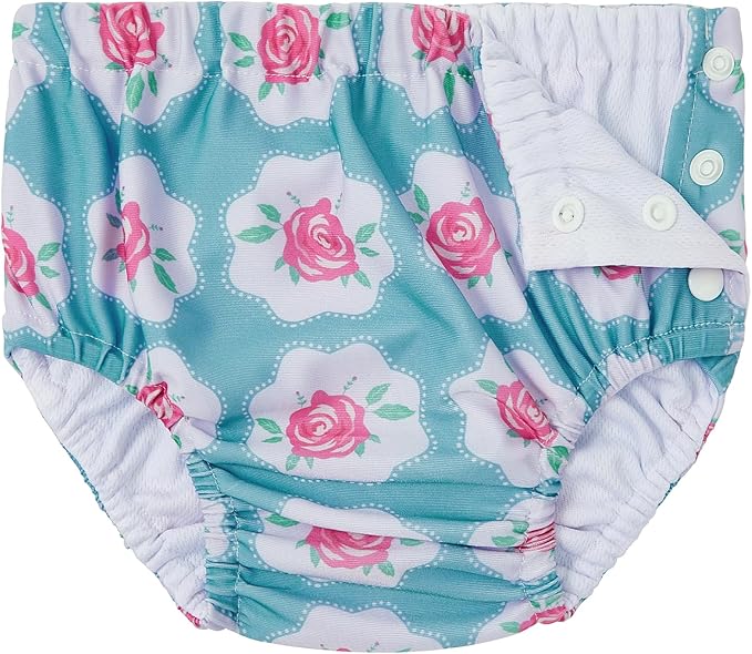 Durio 2PCS Reusable Swim Diapers - Toddler Baby Swim Diaper Soft and Waterproof for Swimming Lessons Boys and Girls