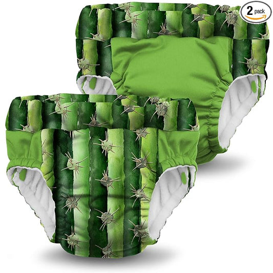 Kanga Care Lil Learnerz Reusable Toilet Training Pants (XSmall - Prickles & Tadpole)
