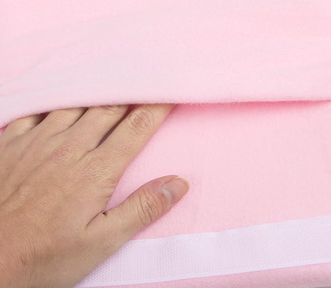 The Breast & Chest Buddy - Seatbelt Cushion for Mastectomy and Breast Reconstruction Sites - Solid Pink with Breast Cancer Ribbon