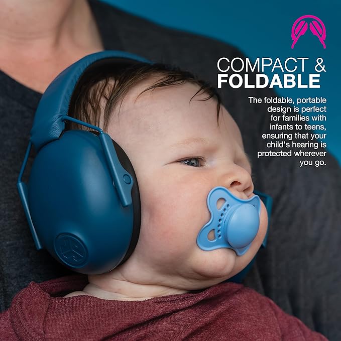 JLab JBuddies Protect Earmuffs, Headband for Infants to Teens, Hearing Protection