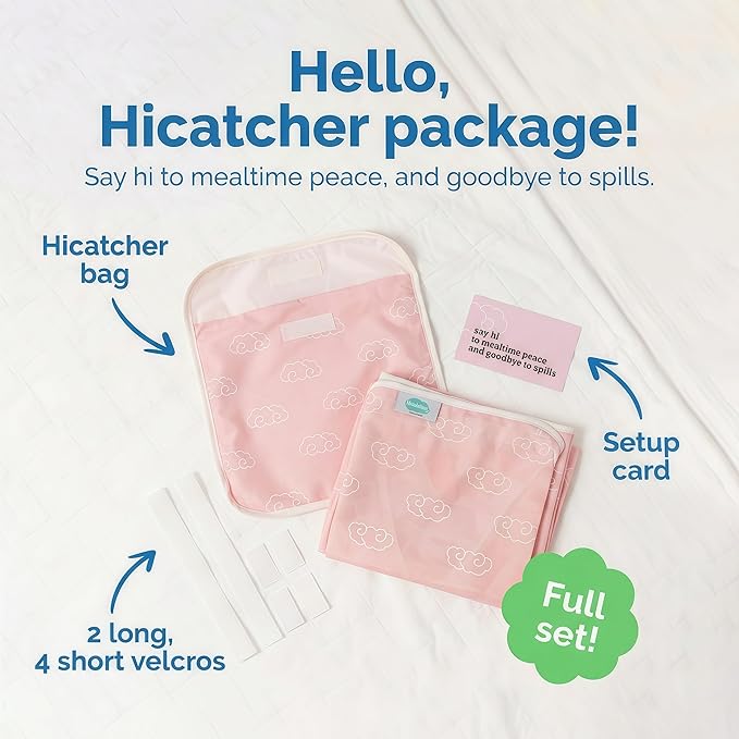 HiCatcher Universal Food Catcher for High Chairs - 4-Leg High Chair Compatible