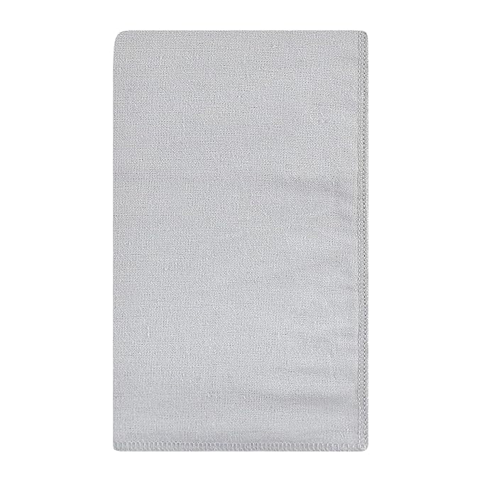 Hudson Baby Unisex Baby Cotton Flannel Burp Cloths, Woodland Faces, One Size
