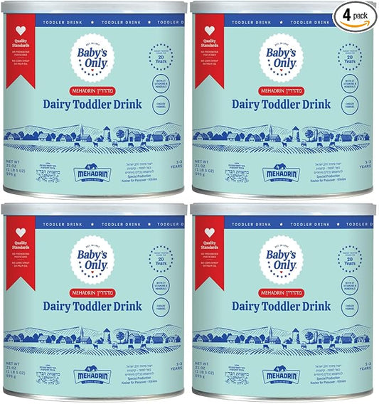 Baby’s Only Toddler Nutritional Drink, Toddler Formula for Kids 1-3 Years, Made with 27 Vitamins & Minerals for Growth & Immune Support, 21 oz – 4 Pack