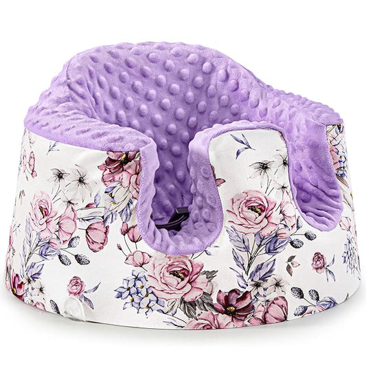 Seat Cover Compatible with Bumbo, Booster Seats Accessories, Soft Breathable Cover for Baby Girl Boy, Cover Only