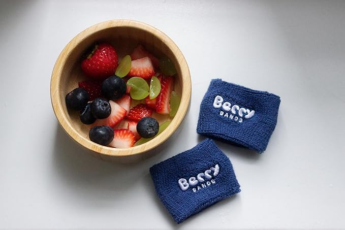 Drip-Stopping Wristbands for Kids (6M+) | Reusable, Organic Cotton, Absorbent Wristbands for Mess-Free Eating | Toddler & Baby Feeding Essentials