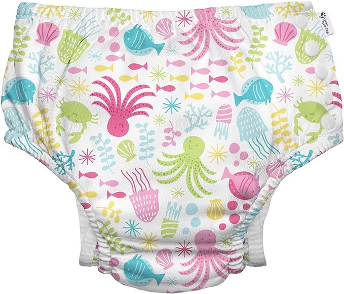 green sprouts Snap Reusable Absorbent Swimsuit Diaper