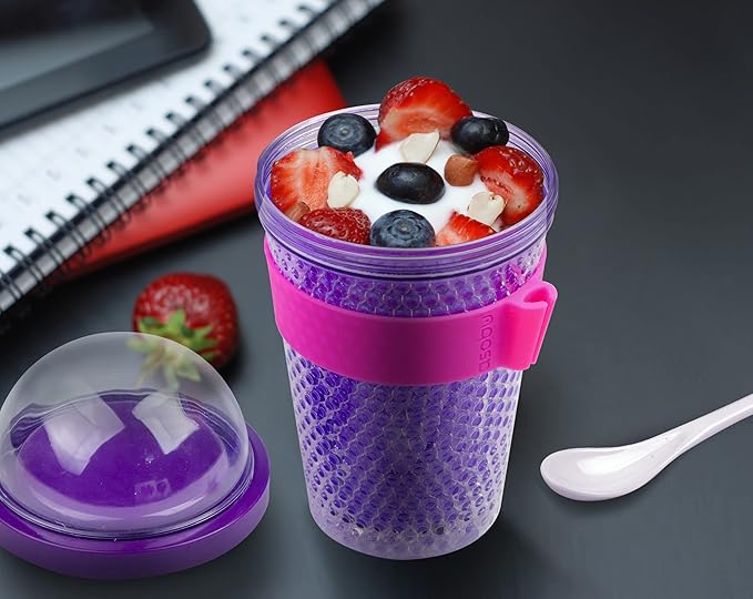 Chill Yo 2 Go Food Storage Container Color: Black