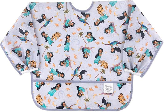 Bumkins Sleeved Bib for Girl or Boy, Baby and Toddler for 6-24 Mos