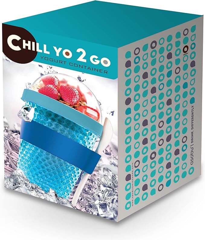Chill Yo 2 Go Food Storage Container Color: Black