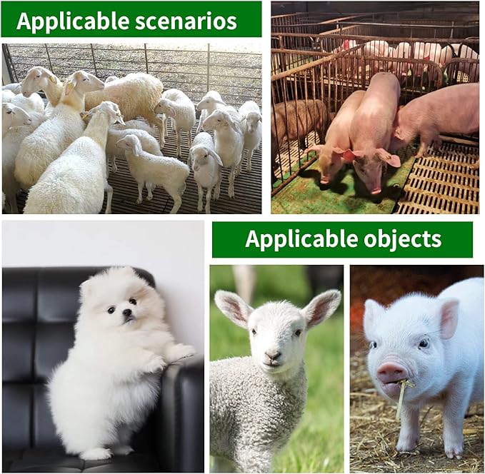 850ML Animal Feeding Bottle with 5 Nipples Lamb Nursing Bottle Feeding Goat Milk Bottle Calf Milk Feeder Bottle for Sheep Lambs Piglets
