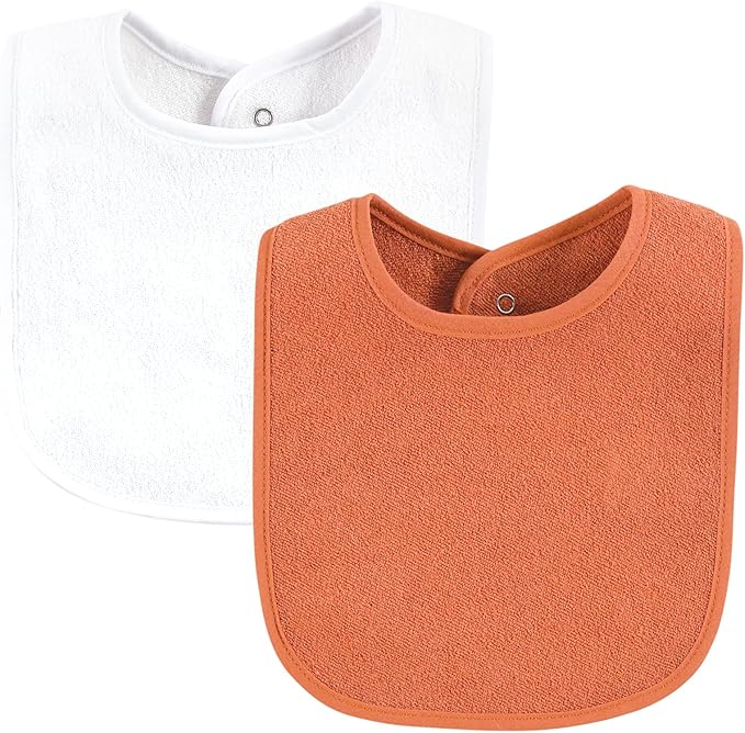Hudson Baby Unisex Baby Drooler Bib With Waterproof Lining