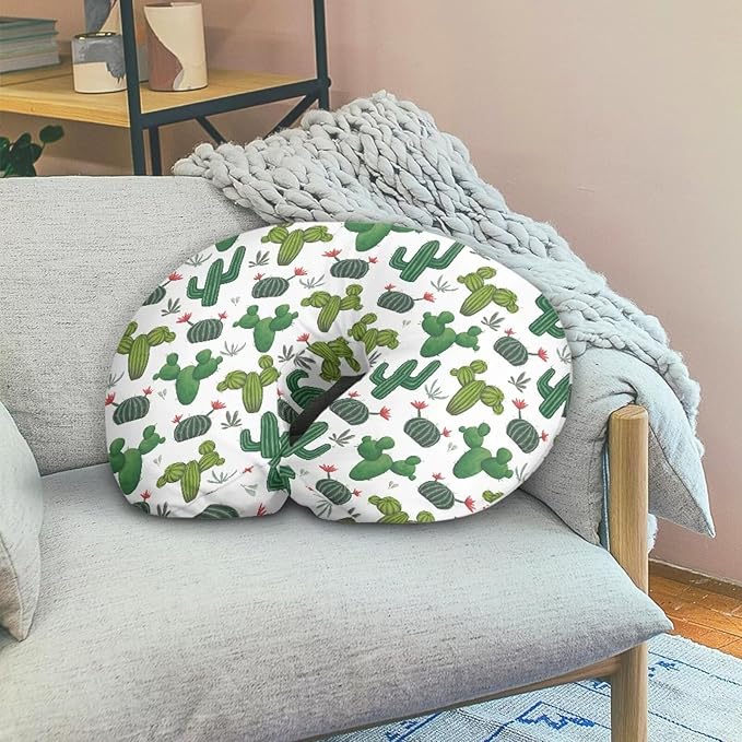 Cactus Nursing Pillow Cover with Zipper Covers Cactus Soft Breastfeeding Cover for Nursing Pillow Unisex Nursing Pillow Slipcovers Machine Wash & Quick Dry