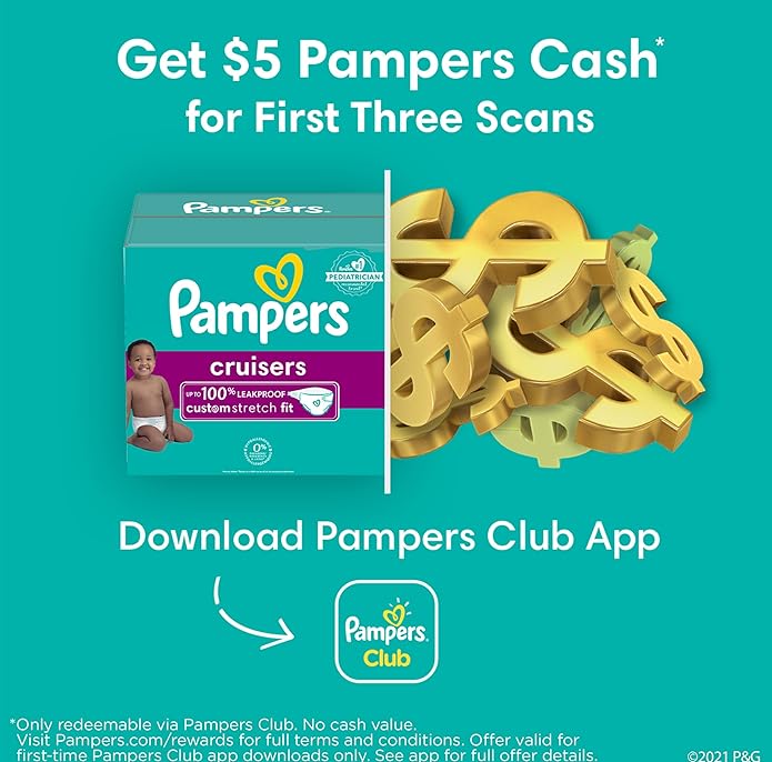 Pampers Baby Dry Disposable Baby Diapers