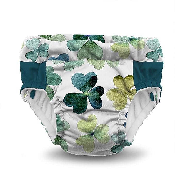 Kanga Care Lil Learnerz Reusable Toilet Training Pants (XSmall - Clover & Caribbean)
