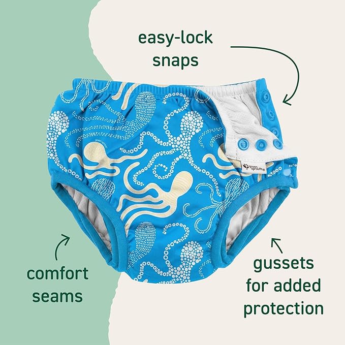 Eco Snap Diaper with Gussets