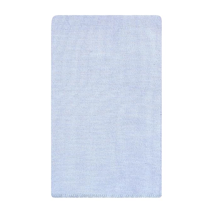 Hudson Baby Unisex Baby Cotton Flannel Burp Cloths 10-Pack, Blue Cosmos, One Size