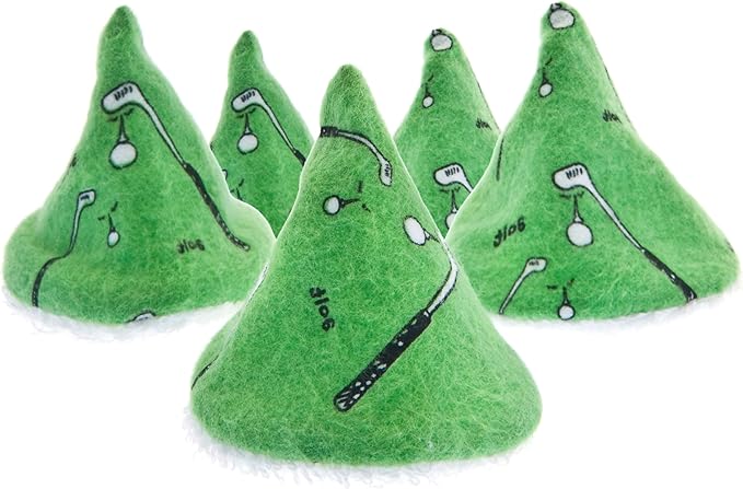 Beba Bean Pee-pee Teepee Golf Green - Cello Bag, 5 Golf Teepees