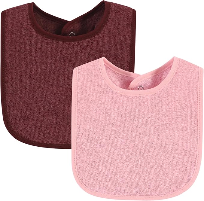 Hudson Baby Unisex Baby Drooler Bib With Waterproof Lining
