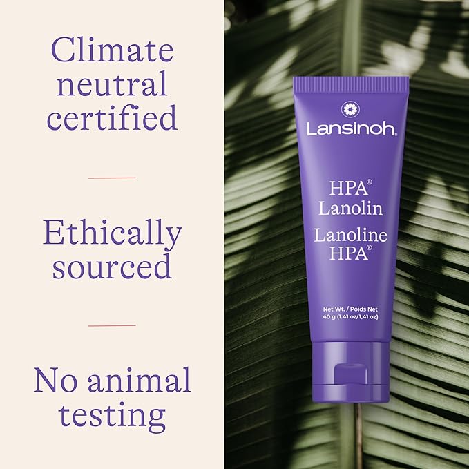 HPA Lanolin Nipple Cream, 40 g