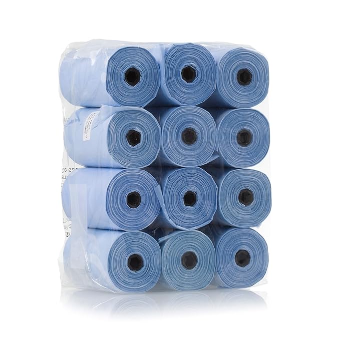 Ubbi On The Go Waste Disposal Bags Refills Value Pack, Lavender Scented, 12 Roll & Retractable On-the-Go Bag Dispenser for Baby Travel, Diaper Bag Accessory Must Have for Newborns
