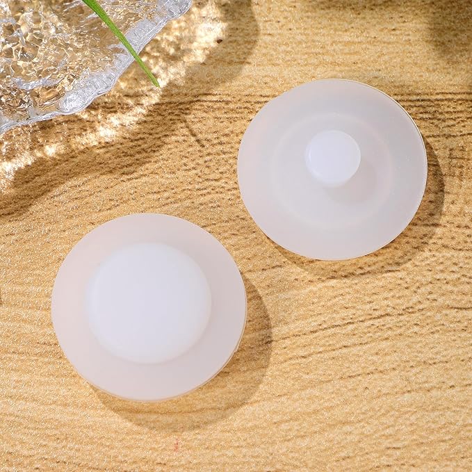 Zerodeko 2pcs Water Cup Leak Stopper Silicone Spill Stopper Set Leakproof Bottles Accessory for Belly Bottle Tumbler Leak Stopper Child Feeding Bottle Pot Belly Cup
