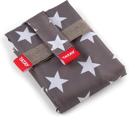 URBAN FOOD TEXTILE BAGUETTE STARS GREY