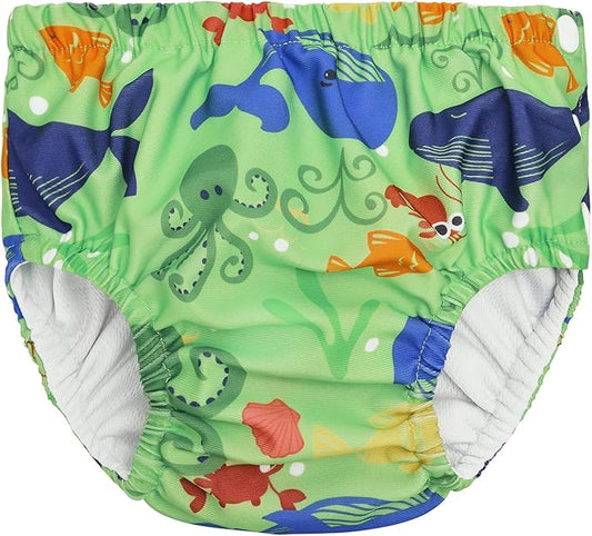 Durio Reusable Swim Diapers Washable Baby Swim Diaper Unisex Infant Toddler Swimming Diapers
