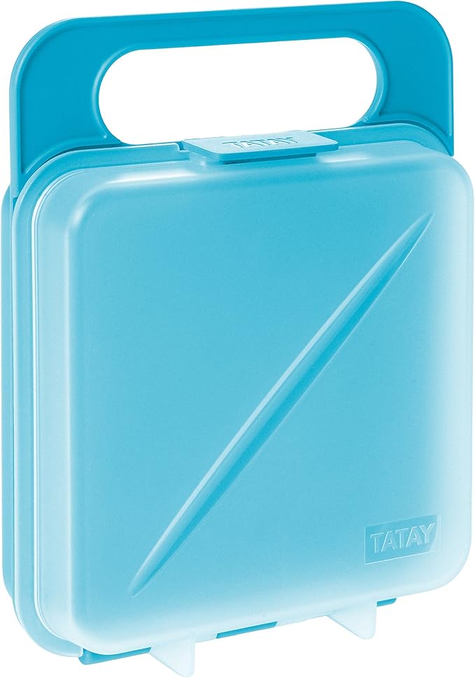 TATAY 1167100 Sandwich Holder Square Plastic 18 x 14 x 4.5 cm Blue