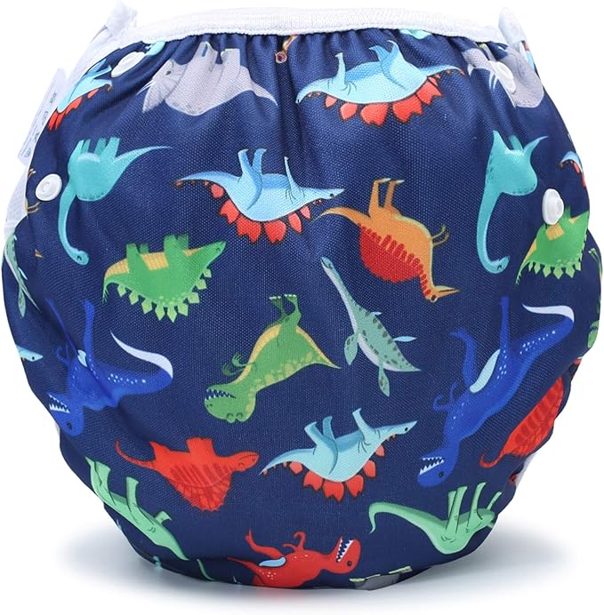storeofbaby Reusable Swim Diapers Adjustable Stylish Fits 8-36lbs Ultra Premium for Swimming Lessons